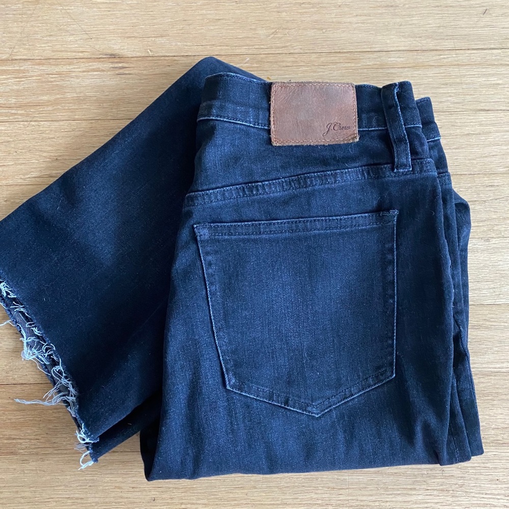 J Crew Billie Demi Boot in charcoal